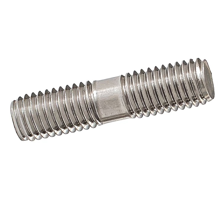 Custom Wholesale High Strength Fastener Double Ended Thread Stud Bolt Stainless Steel