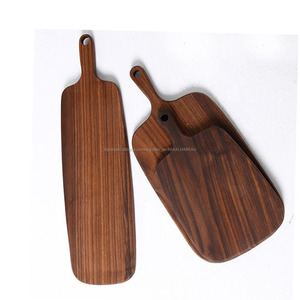 Nuevo diseño de OEM y ODM de cortar de madera chino de corte de madera de vuelos tabla de quesos de madera con mango - Product Image 1