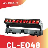 Luces LED de haz RGBW de 12x40W, IP65, aleación de aluminio, 6000K, 15000 lúmenes, DMX512, cable de 10M, para parques temáticos, DJ, discotecas