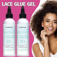 Colle Liquide pour Dentelle 4 oz Gel Tenue Forte Colle Adhésive Transparente pour Perruque Séchage Rapide