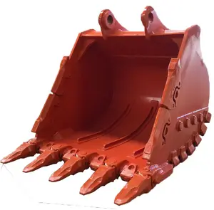 Excavator Attachments, Excavator Hitachi ZX330/EX330 Ripper Bucket for Sand Full Range of Colours Excavator Bucket 6 Months FDM