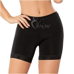 Pantalones cortos de fajas de muslo medio con levantador de glúteos para mujer, pantalones cortos moldeadores de cintura alta, pantalones cortos moldeadores suaves, bragas, barriga - Product Image 5