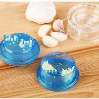 Groothandel Keukenhulp Plastic Handmatige Knoflookpers Creatieve Keukenhulp Knoflookpers