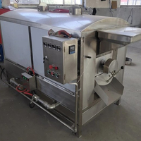 Torréfacteur d'arachide et de châtaigne Four électrique automatique de torréfaction de noix Système de noix de café de noix de cajou de graines de tournesol à gaz à haute efficacité