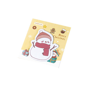 Moka Christmas Cartoon <b>Sticky</b> <b>Notes</b> Adhesive Paper Stickers For Holiday Gift Student Use - Product Image 5