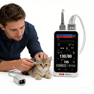 Oxímetro de Pulso Veterinario, un Dispositivo Portátil para Monitorear la Saturación de Oxígeno en Sangre y la Frecuencia Cardíaca en Perros, Gatos y Animales de Granja - Product Image 1