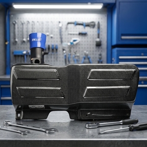 EDDYSTAR Kit de Admisión de Aire Frío de Fibra de Carbono Seca para BRZ 86 2.0L FA20 2013-2020, 16546AA170 - Product Image 3