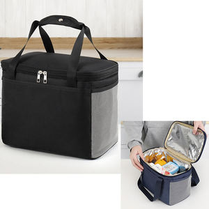 可重复使用的饭盒野营储物袋便携式炉灶手提箱耐磨冷却器袋厨房旅行食品促销 - Product Image 1