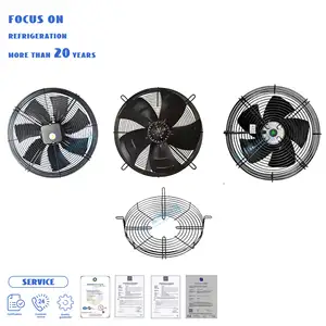 New Arrival AC External Motor Square Frame High Speed Low Noise Axial Flow Fan
