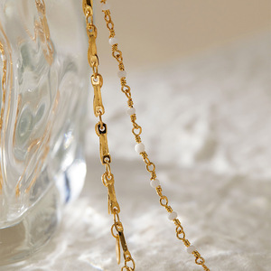 Bohemian Style 18K Gold Plated Copper Anklet Plant Shape Multi Layer Vintage <b>Beach</b> Vacation Jewelry - Product Image 4