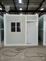 Maison préfabriquée en panneaux sandwich en acier pliables en gros de Chine, bureau à domicile