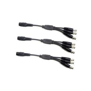 5521一点三路分流电缆24线2芯黑色直流电缆包复成型电缆组件 - Product Image 6