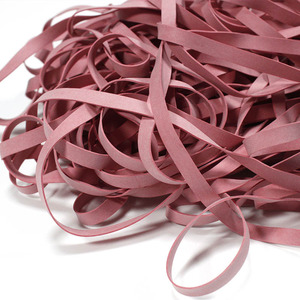 Hot Sell Swimwear Accessory <strong>Red</strong> <strong>Elastic</strong> Rubber Tape Latex Natural Rubber Band for Swimming Pants - Product Image 2