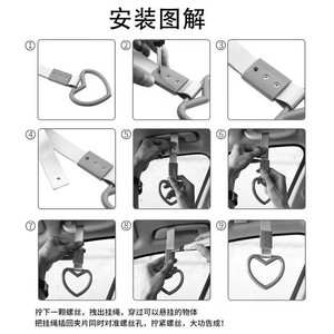 Anneau décoratif antistatique rond pour voiture, anneau de signalisation pour pare-chocs en ABS, anneau de traction intérieur pour la modernisation et la mise à niveau - Product Image 5