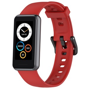 สายนาฬิกา <span class=keywords><strong>Realme</strong></span> <span class=keywords><strong>Band</strong></span> 2 Sport Loop สีพื้น ซิลิโคน แบบหัวล็อค ผลิตในจีน มีสินค้าพร้อมส่ง - Product Image 1