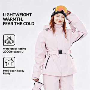 Chaqueta <span class=keywords><strong>de</strong></span> Esquí Térmica Personalizada para <span class=keywords><strong>Mujer</strong></span>, a la Moda, con Cintura Ajustable, Impermeable, para <span class=keywords><strong>Nieve</strong></span>, Montaña y Resortes <span class=keywords><strong>de</strong></span> Esquí - Product Image 6