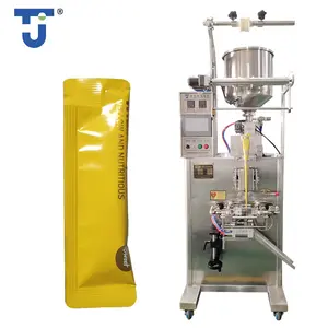 Honey Edible Oil Sauce Syrup Jam Salad Filling Liquid Pouch 3 or 4 Side Sealed Packing Sachet Multi-function Packaging Machine