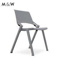 Chaise pliante ergonomique moderne pour salle de conférence, empilable, pour formation, bureau, avec garantie de 3 ans