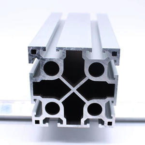 โปรไฟล์อะลูมิเนียมงานหนัก 9090 ผลิตตามสั่งขายส่ง สำหรับสายการประกอบอุตสาหกรรมและโครงเครื่องจักรกระจก - Product Image 3