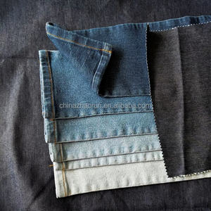 Tela Elástica de Mezclilla de Algodón y <span class=keywords><strong>Poli</strong></span>éster con Spandex, Tela Elástica de Mezclilla para Jeans - Product Image 4