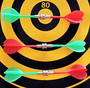 Bán sỉ xách tay OEM <span class=keywords><strong>15</strong></span> <span class=keywords><strong>inch</strong></span> (6 pcs phi tiêu) tùy chỉnh chuyên nghiệp từ Bảng phi tiêu trong hộp gói - Product Image 1