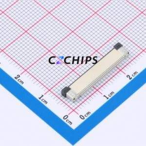 LW0520032-380R-001 FFC/<b>FPC</b> Connector SMD,P=0.5mm,Horizontal Mount Connector Drawer Type Bottom Contact 38P 0.5mm - Product Image 2