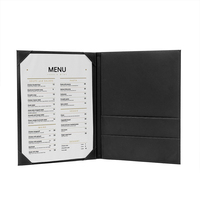 Logo A4 Grain Cuir Graduation Diplôme Couverture Certificat Titulaire Dossier