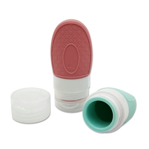 Portable Travel Size Silicone Bottles Leak-Proof Reusable Skin Care Mini Camping Silicone Squeeze Bottle for Lotion Eye Cream - Product Image 1