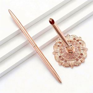 Luxury Metal Desk <b>Pen</b> Promotional Ballpen Wholesale Ballpoint <b>Pen</b> Slim Signature <b>Pens</b> with Custom logo Suitable for Bank Counter - Product Image 3