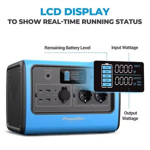 Estación de carga de teléfono de energía Solar portátil de <span class=keywords><strong>1000W</strong></span>, controlador MPPT externo de iones de litio para coche, Generador Solar perfecto de África - Product Image 2