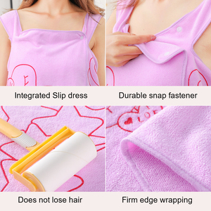 Robe de bain en <span class=keywords><strong>microfibre</strong></span> pour femme, sublimation - Product Image 4
