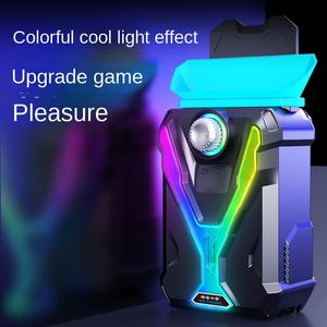 Refroidisseur d'ordinateur portable intelligent F1 en plastique avec radiateur d'échappement et ventilateur de contrôle de température du portable à vitesse de vent réglable - Product Image 5