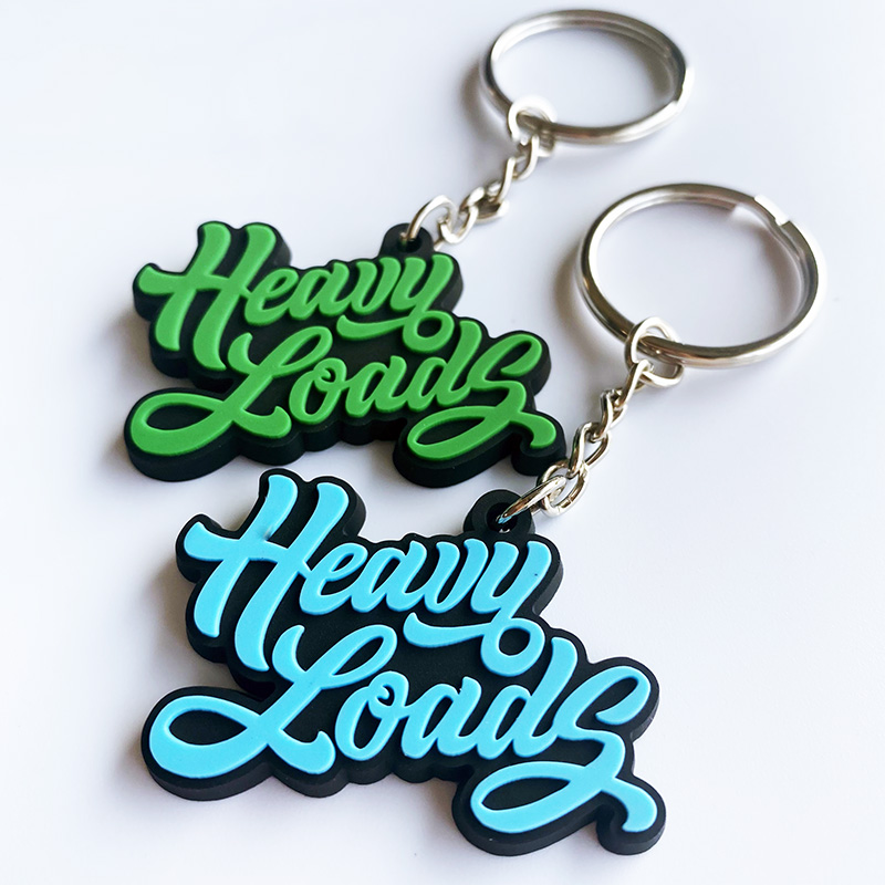 Personalizado oem logotipo personalizado sem mínimo de borracha 3d pvc macio keychain do anel chave