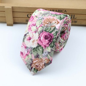 <span class=keywords><strong>Cravate</strong></span> en coton à motif floral coloré pour homme, <span class=keywords><strong>cravate</strong></span> étroite à motif Paisley, <span class=keywords><strong>cravate</strong></span> fine et épaisse - Product Image 6