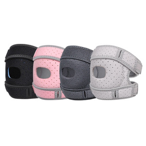 Rodillera Shiwei con almohadilla de silicona, absorción de impactos para baloncesto, correr, senderismo, protección unisex - Product Image 2