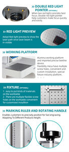 Máquina de Marcado Láser de CO2 Foster RF, <span class=keywords><strong>Marcador</strong></span> Láser para <span class=keywords><strong>Ropa</strong></span>, <span class=keywords><strong>Marcador</strong></span> Láser de Cuero de CO2, Máquina de Marcado de CO2 - Product Image 6