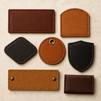 Patch en cuir gaufré personnalisé, patch en cuir PU personnalisé, étiquettes débossées pour sacs, bagages, vente en gros de sacs à main et sacs à dos