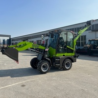 YGZG Backhoe Loader dengan Kontrol Penggalian yang Lancar untuk Pembersihan Saluran Irigasi Pertanian, Drainase Pertanian, dan Pemulihan Lahan