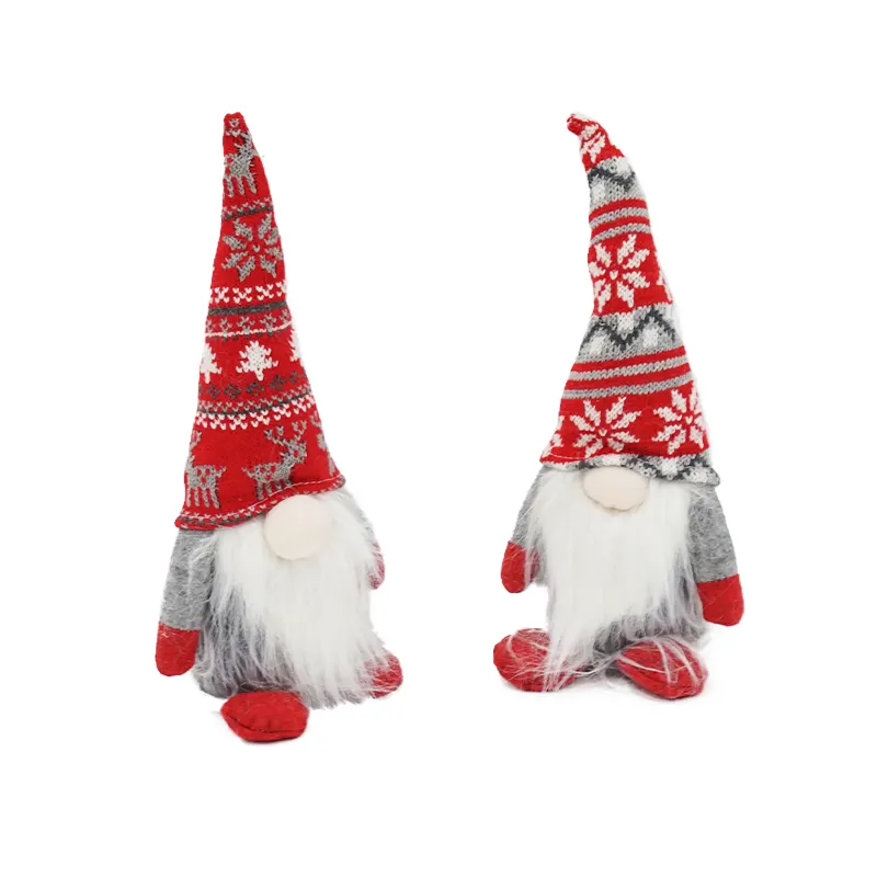 Plush Gnome Home Holiday Ornaments Xmas Gift Christmas Gnome Swedish Handmade Plush Christmas Gnome Candy Bottle