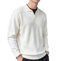 Pull en viscose tricoté à la main de style coréen pour homme, col rond, manches longues, polyvalent, automne/hiver, de Source Factory