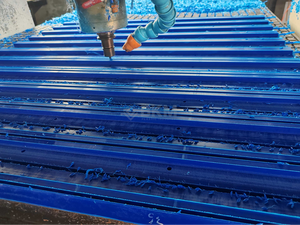 Strip rel panduan linier rantai konveyor plastik UHMWPE tahan aus kustom - Product Image 4