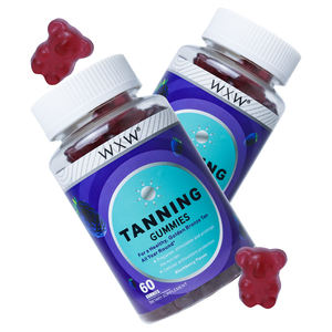 Stock Wxw Beauty Skin Colágeno Candy Gummy Autobronceador Gummies Activador de Bronceado Sunless Bronceado Gummy - Product Image 1