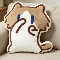 Peluche chat mignon multi-tailles, motif 'Salaire Mensuel', pour machine à griffes, cadeau pour couple, vente en gros, produit phare