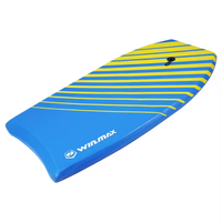 Planche de surf/bodyboard Win.max Durable EPS PE/XPE pour eaux offshore 41,5'' avec leash pour paddle board de plage, légère