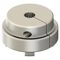 Acoplamiento Flexible de Mandíbula de Aluminio y Acero Inoxidable con Anillo de Ajuste para Plantas de Fabricación, Hecho en EE. UU. - Product Image 2