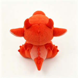 Peluche de dragón personalizado, Peluche de dragón bebé, Peluche de dragón naranja, Peluche de dragón adorable - Product Image 5