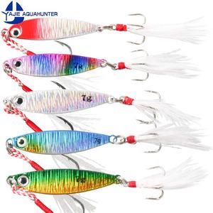 Mini <span class=keywords><strong>leurre</strong></span> de pêche en métal avec hameçons, prix bas, 7G, <span class=keywords><strong>2023</strong></span> - Product Image 1