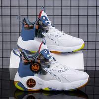 Chaussures de sport pour hommes en PU, montantes, antidérapantes et imperméables, pour le basketball, la course et le quotidien, idéales pour les jeunes et les collégiens