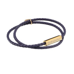Pulsera <span class=keywords><strong>de</strong></span> Doble Trenzado <span class=keywords><strong>de</strong></span> Acero Inoxidable 316L con PU, Logotipo Personalizable Grabado, Letra Personalizada, Joyería <span class=keywords><strong>de</strong></span> <span class=keywords><strong>Amistad</strong></span> OEM - Product Image 4