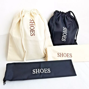 <span class=keywords><strong>Scarpe</strong></span> da viaggio Messenger in cotone da <span class=keywords><strong>donna</strong></span> di lusso personalizzate stampate borse con coulisse con Logo - Product Image 4